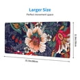 thumbnail image 3 of Pofeuu Paisley2 Print Desk Mat for Keyboard and Mouse，Computer Desk Matt for Desktop，Large Mouse Pad for Desk，Desk Pads on Top of Desks 12x31.5in, 3 of 8