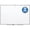 White, variant on Quartet® Standard Whiteboard, 8' x 4', Black Aluminum Frame (s538b)