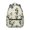 Sunflower and Plank, variant on Sunflower and Plank White Pattern Backpack for School, Cute School Bag with Adjustable Shoulder Straps and Padded Back, 15.3"x11"x7.1"