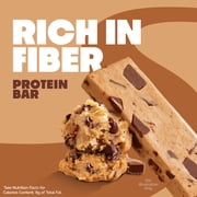 Quest Protein Bar, Chocolate Chip Cookie Dough Flavored, 21g Protein, Gluten Free, 4 Count