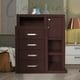 thumbnail image 1 of Cajonera alhajero con llave 4 cajones jaladeras metalicas Anayanzy nogal R21 R21 Muebles Anayanzy Moderna Cajonera, 1 of 4