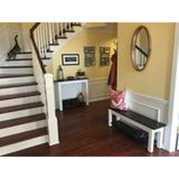 1776 BENCH WITH SHELF-54