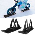 thumbnail image 3 of Balanced Scooter Skis, Durable Plastic 1 Pair Skis, for Balancing Bicycle Rack Children's Balanced Bicycle Winter Skiing, 3 of 7