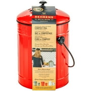 Behrens Indoor Composting Bundle, 1.5G Red Galvanized