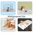 thumbnail image 5 of PETMAKER 55x28 Extra Large PVC Dog Mat for Food and Water, Crate Pad and Floor Protector, Paw Prints, 5 of 8