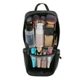 thumbnail image 5 of Dbuoem Vertical Makeup Bag Makeup Brush Organizer Stand-Up Cosmetic Bag for Travel Business Trips, 5 of 7