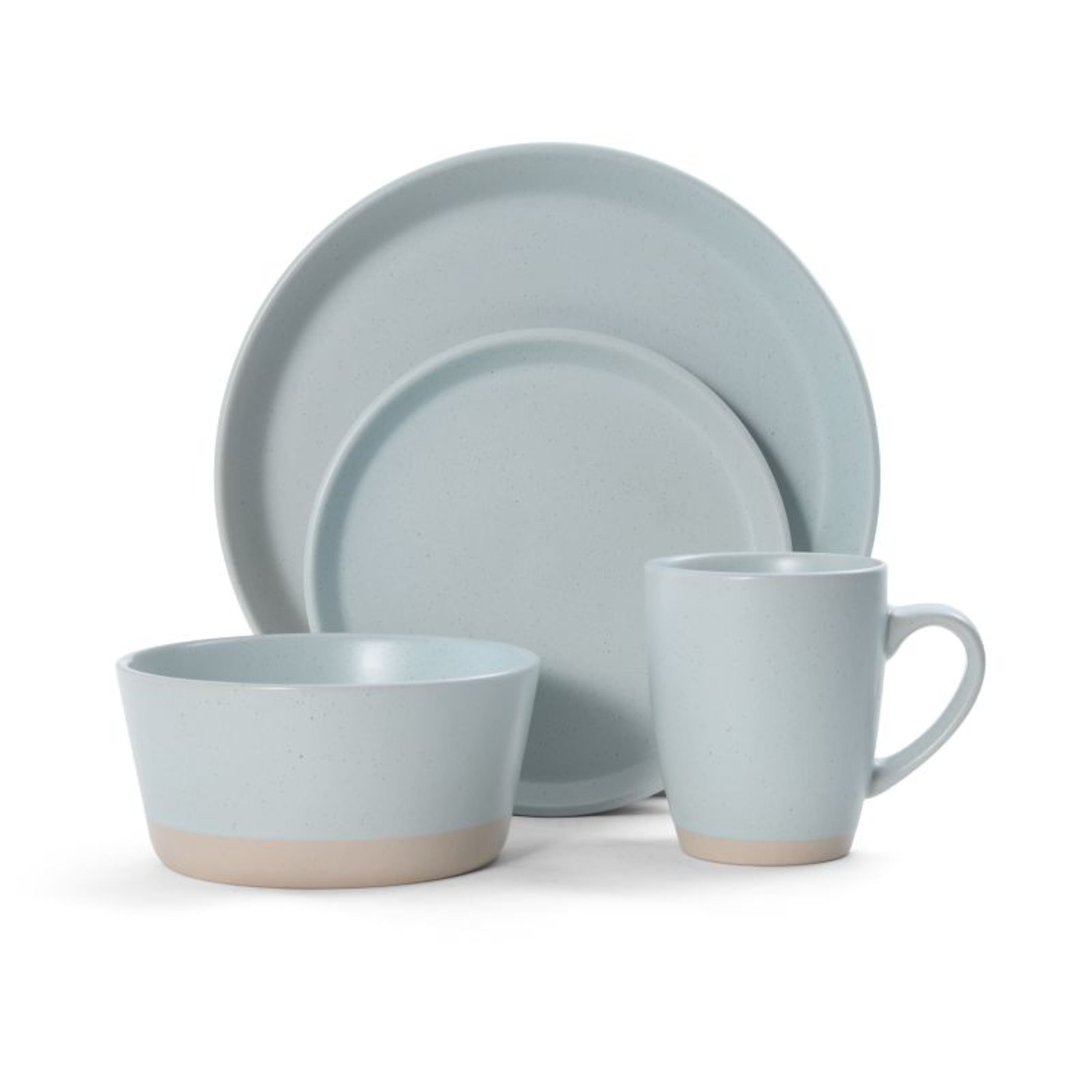 Pfaltzgraff® Hudson Blue Stoneware 16Piece Dinnerware Set