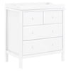 Autumn 4-Drawer Dresser in White