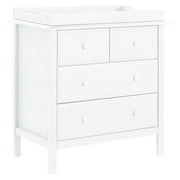 Autumn 4-Drawer Dresser in White