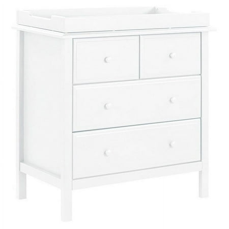 Autumn 4-Drawer Dresser in White