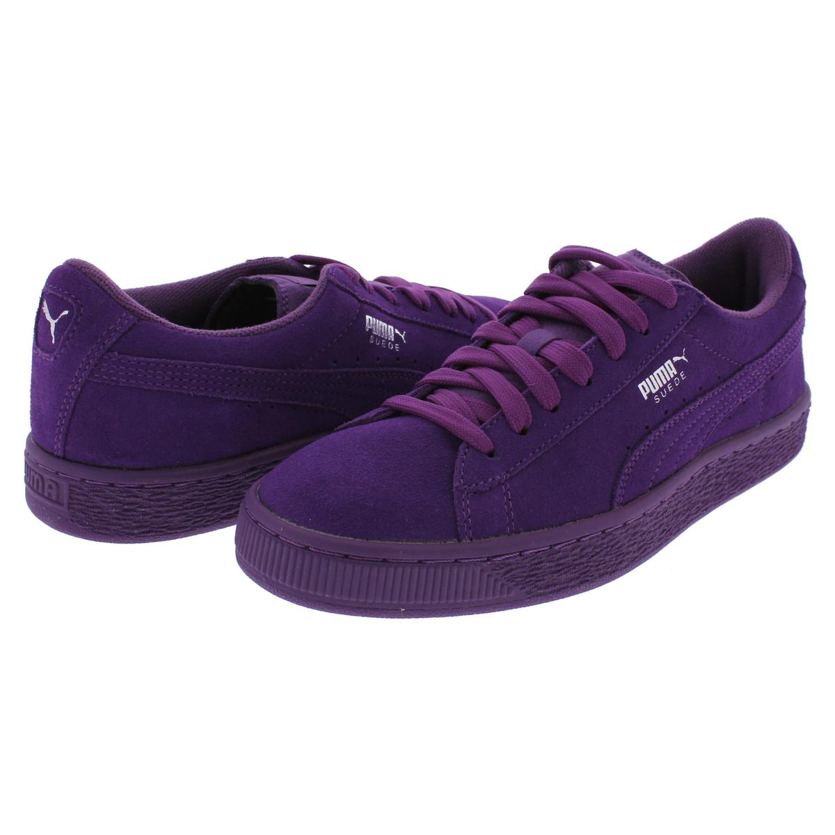 Puma Girls Suede Jr Suede Low Top Casual Shoes - image 3 of 4