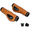 Brown, variant on Mosiee Mountain Bike Handlebar Grips Anti-Slip Silicone 130Mm Long for 22.2Mm Handlebar Brown