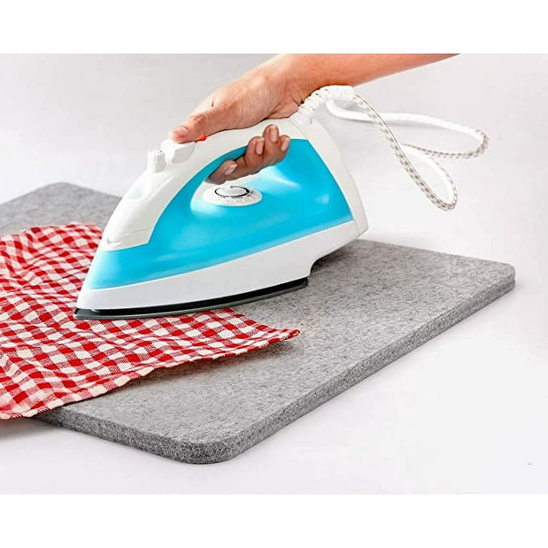 100% New Zealand Wool Pressing Mat for Quilting - Best Portable Wool Ironing Mat for Quilters - Includes Travel Bag, Cutting Mat, Iron Rest & Sewing