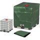 thumbnail image 1 of Lona para tanque Ibc de 1000 l, cubierta protectora de lona para tanque de agua para tanque, cubierta de tanque a prueba de polvo, verde, 120 x 100 x 116 cm, 1 of 4