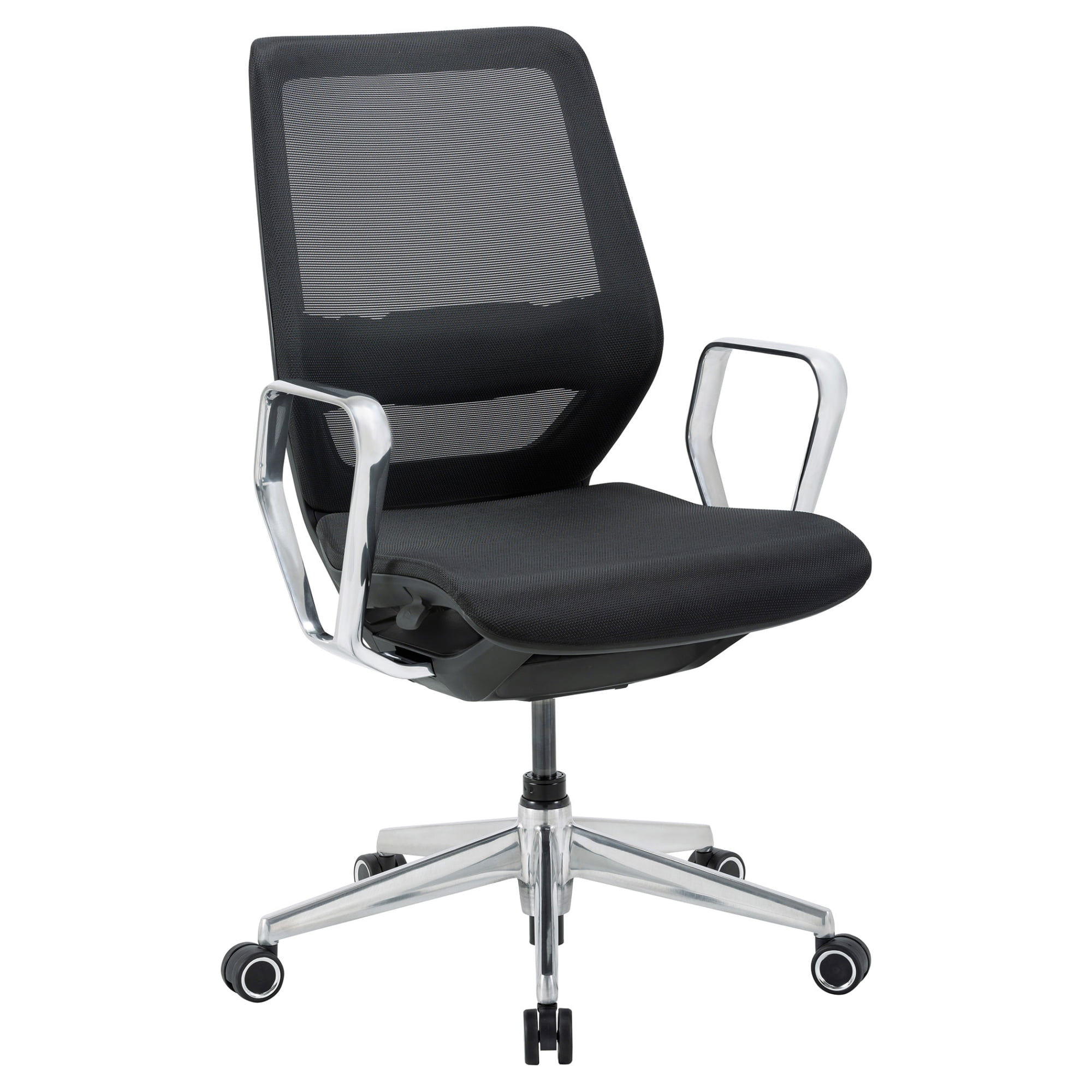 WorkPro® Sentrix Ergonomic Mesh/Mesh MidBack Manager Chair, Fixed Arms