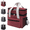 Red, variant on Fmxomd Lunch Box for Men Women - Double Layers Insulated Lunch Bag, Large Leak Proof Tote Cooler, Wide Open Dual Compartment Lunch Bags with Shoulder Strap, For Work Picnic Hiking Beach, Gray