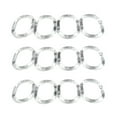 thumbnail image 2 of 2026 12-Pack Clear Silicone Shower Curtain Rings – Flexible 360° Twist Hooks, Quiet & Rustproof (Silicone), 2 of 4