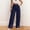 Blue, variant on Woman Pants Wide Leg Dress Pants Baggy Sky Blue Pants Casual Outfits Comfy Work Pants Work Pants Womans Dress Pants