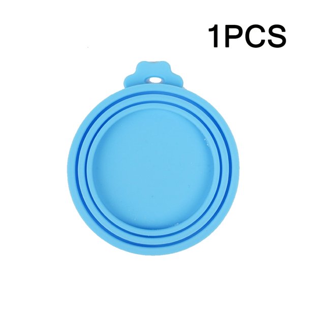 (1Pack) Pet Food Lids, Silicone Can Lids Universal Cover for Standard
