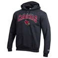 thumbnail image 2 of Men's Champion Black Arizona Cardinals Powerblend Arch over Logo Hoodie, 2 of 3