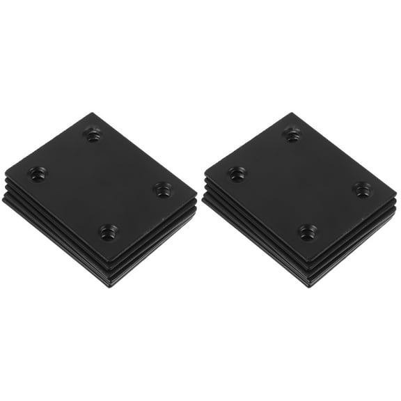 Fixed Connector 10 Pcs Straight Bracket Blaclight Blacklig Mending Plates for Wood Metal Brackets Iron