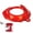 red, variant on PQPO Pouring Shield Compatible KitchenAid Tilt Head 4.5-5Quart Mixer,Fully Enclosed Foldable Lid Mixer Bowl Cover