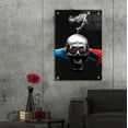 thumbnail image 2 of Epic Art 'Death Logic' by Loui Jover, Acrylic Glass Wall Art, 16"x24", 2 of 3