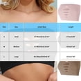 thumbnail image 3 of Xdegoge Strapless Bandeau Bras for Women Ribbed Seamless Tube Tops with Breathable Cutout Design Stretchy Wirefree Crop Top for Layering and Yoga Low Impact Sports Bras, 3 of 5