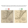 thumbnail image 3 of 1781 Cape Fear River Region Map - Vintage Map of Wilmington and Brunswick County North Carolina - New Hanover NC Vintage Map Wall Art - American Revolution Map, 3 of 8