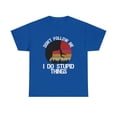thumbnail image 2 of Don't Follow Me I Do Stupid Things Vintage Rock TShirt, 2 of 2