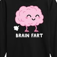thumbnail image 3 of Instant Message - Brain Fart - Toddler & Youth Long Sleeve Graphic T-Shirt, 3 of 6