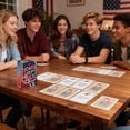 thumbnail image 2 of Independence Day Party Game Paper Material Hilarious Strategic Fun Portable for Family Gatherings Picnics, 2 of 5
