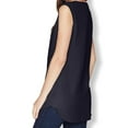 thumbnail image 2 of Sleeveless Scoop Neck Stretch Top Women's Blouses, 2 of 9
