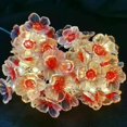 thumbnail image 3 of Lámpara LED de alambre de cobre con forma de flor, cadena de lámparas con forma de flor de cerezo y durazno, cadena de lámparas para decoración de festivales, 3 of 5