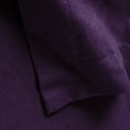 thumbnail image 6 of BNM Flannel Cotton Solid Duvet Set, Full/Queen, Purple, 6 of 9