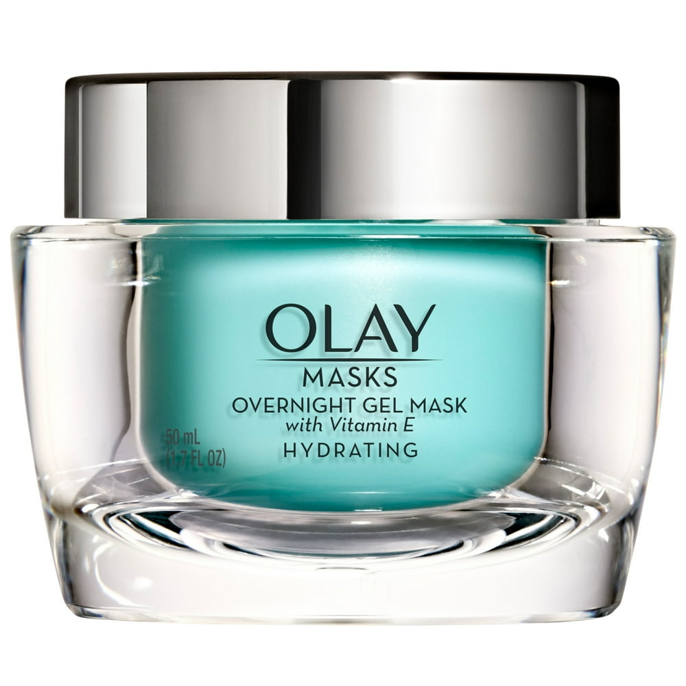Olay Hydrating Overnight Gel Face Mask with Vitamin E, 50 mL Walmart