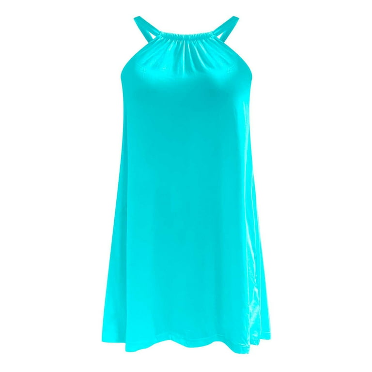 anthropologie blue bird dress The Slip Dress Mini main image 0