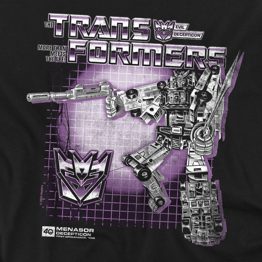 Transformers 40Th Anniversary T-Shirt Menasor Box Unisex Graphic Tee for Men & Women