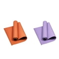 thumbnail image 1 of Paquete de 2 alfombrillas de yoga para fitness, esterillas para gimnasio, esterillas deportivas antideslizantes, esterillas de espuma 173x60cm para fi Soledad almohadilla de yoga antideslizante para mujeres, 1 of 10