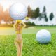 thumbnail image 5 of Bikini Mujer Golf Tees, Novedad Golf Tees  Golf Tee, Inicio Mujeres amarillo Zulema Titular de tee de golf, 5 of 8