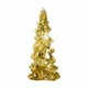 thumbnail image 2 of Herunwer Mercury Glass Christmas Tree Silver Plate Glass Figurines, Silver Finish Light up Christmas Tree Ornaments Holiday Table Centerpiece Tabletop, 2 of 6