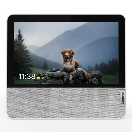 Lenovo - 7" Smart Display with Google Assistant - Blizzard White