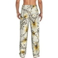 thumbnail image 7 of Salouo Different Butterflys Print Pajama Pants for Men, Lounge Pants Elastic Waistband Casual Men's sleepwear Loungewear Sleep Pajama Pant -X-Large, 7 of 7