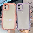 thumbnail image 2 of 3 En 1 Macaron Funda Transparente A Prueba De Golpes Para OPPO Reno 8Z 7Z 6 5 Lite 5G A93 A53 A92 A72 A52 A17 A15 A15s Reno8 Z Cubierta Trasera, 2 of 4