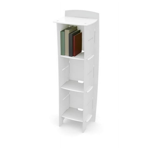 Kids Bookcase - White