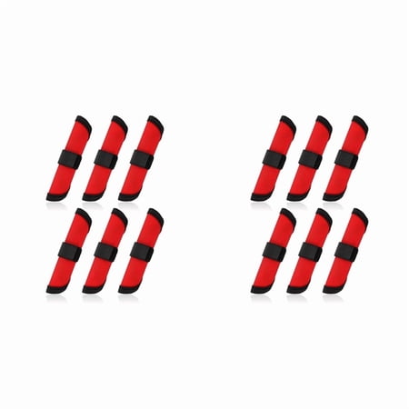 12pcs Lure Wrap Fishing Lure Covers Lure Gloves Fish Hook Protectors Lure Guard for Fishing Rod