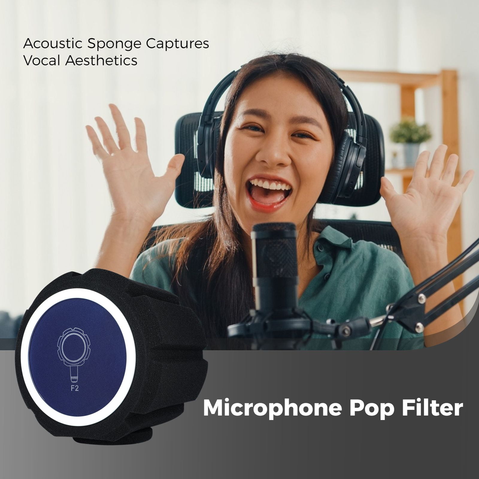 Bonnette Anti-vent Pour Microphone "canon", Taille S Rycote