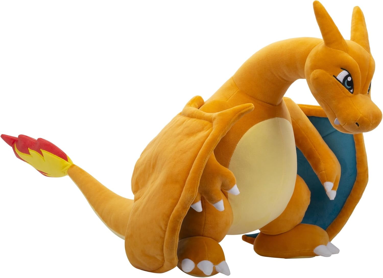 Pokemon 24" Large Charizard Jumbo Plush - Charmander Evolution - Officially Licensed Pokemon - Premium Soft Giant Stuffed Animal Toy for Kids, Boys, Girls & Fans