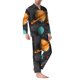 thumbnail image 2 of Fotbe Solar System Paper Art Pijama de Hombre con Estampado de Manga Larga, Conjunto de 2 Piezas, Ropa de Dormir Suave y Cómoda con Bolsillos-Large, 2 of 7