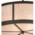 thumbnail image 5 of Meyda Tiffany 146419 Smythe Craftsman 4 Light 28" Wide Pendant - Bronze, 5 of 7